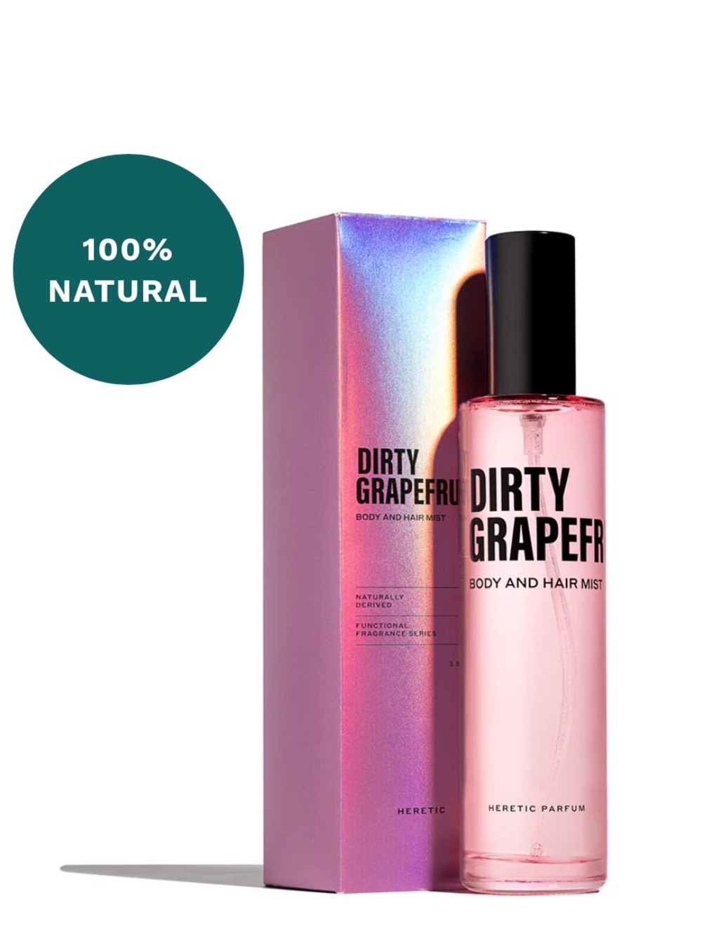 HERETIC: Dirty Grapefruit Body & Hair Mist - Pink